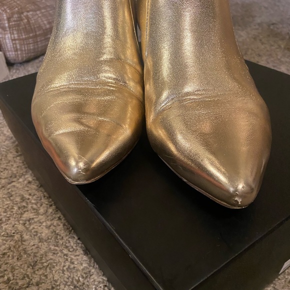 Free People Gold Booties - Picture 3 of 8